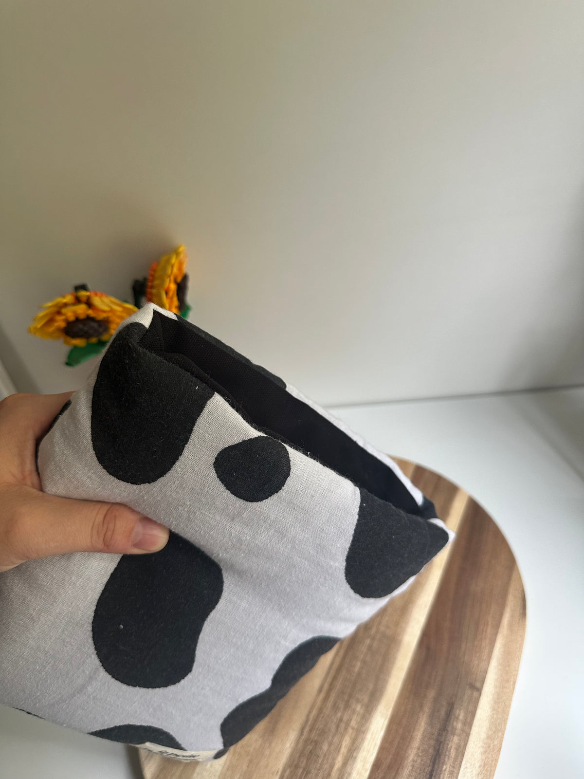 Housse à livre Vache noir - Broché