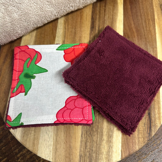 Coton framboises - taille 1