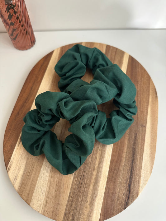 Chouchou vert sapin