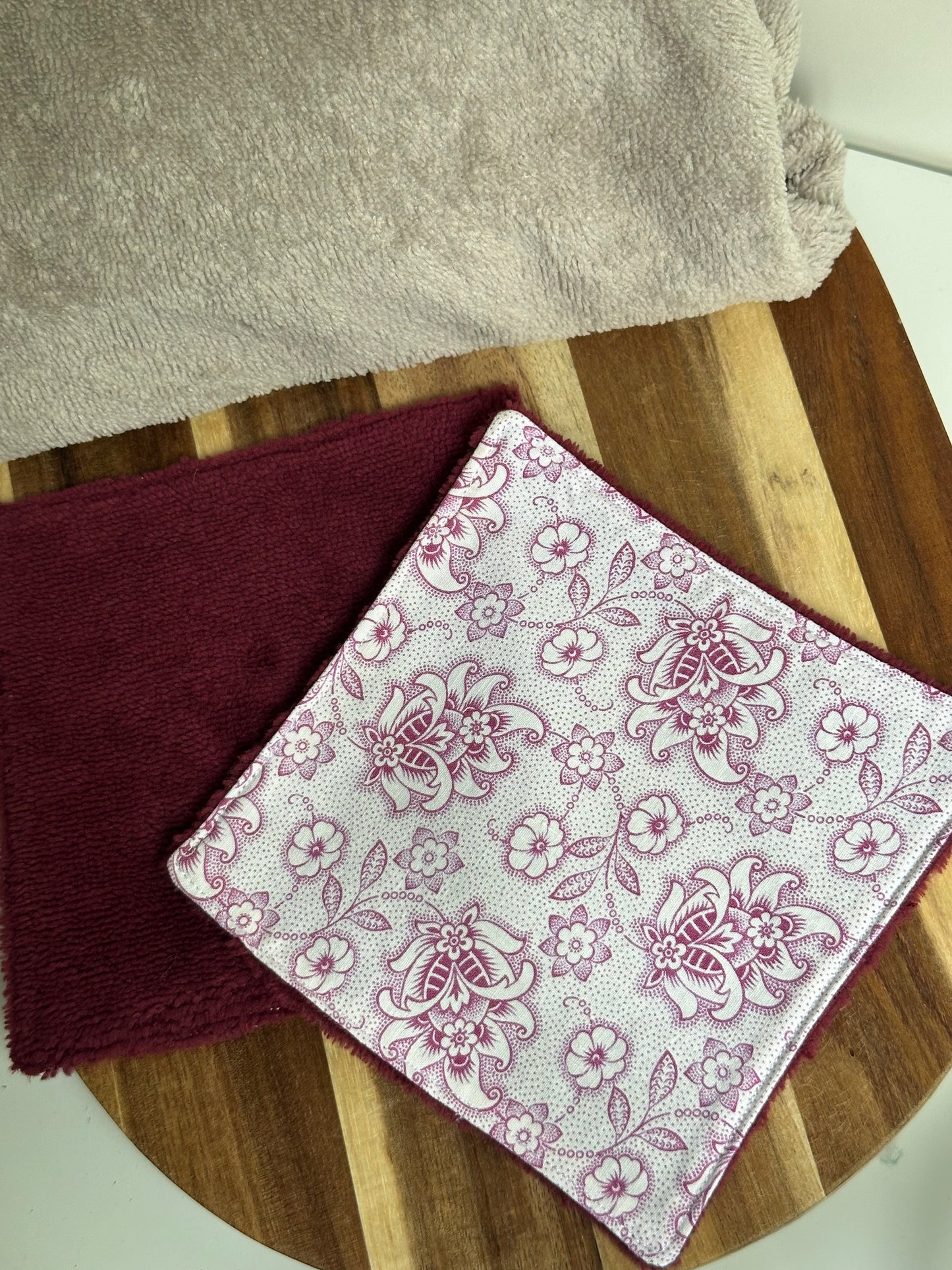 Cotons fleurs cachemire - taille 2