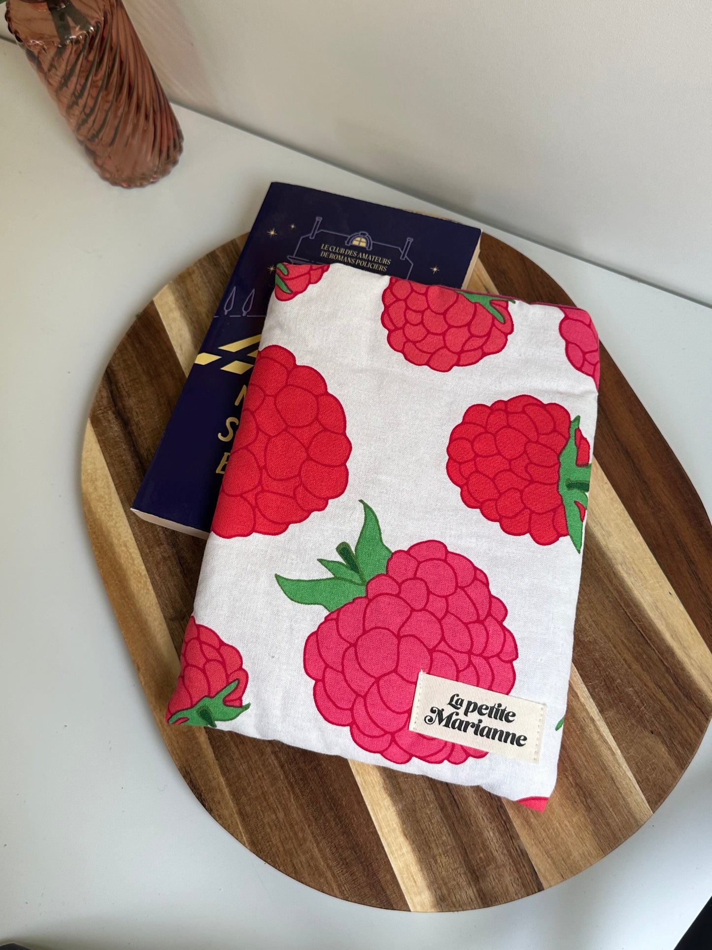 Housse à livre Framboise - Poche