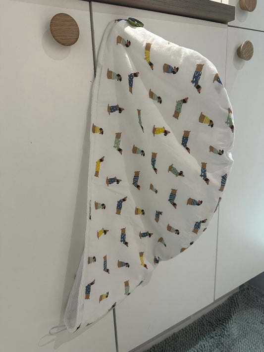Serviette pour cheveux Teckels