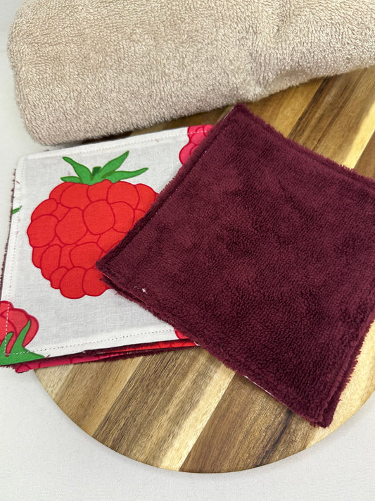 Cotons Framboises - taille 2